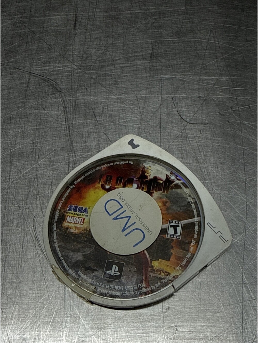 Iron Man (Sony PlayStation Portable, 2008) PSP Marvel Video Game